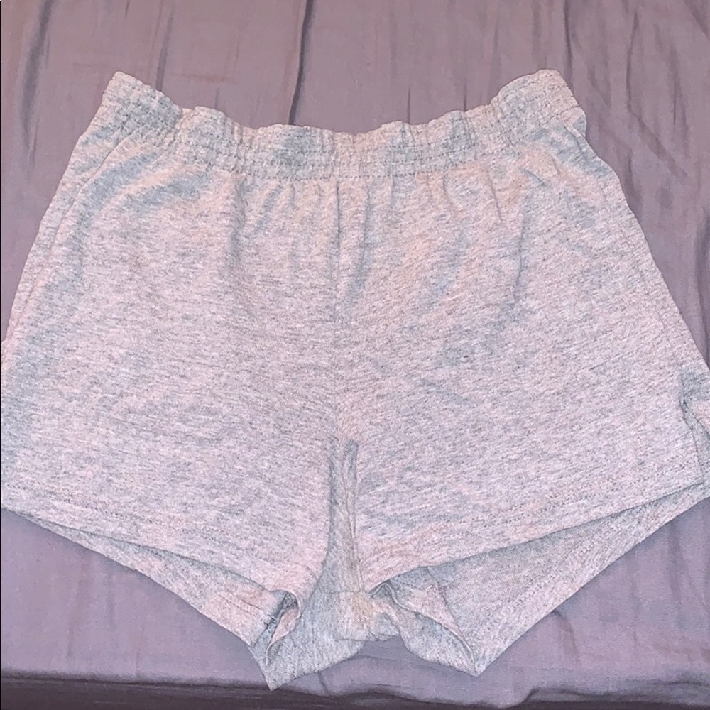 Grey soffee shorts size S